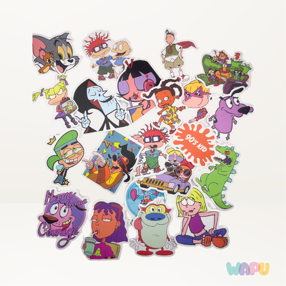 Stickers 90´s Cartoon