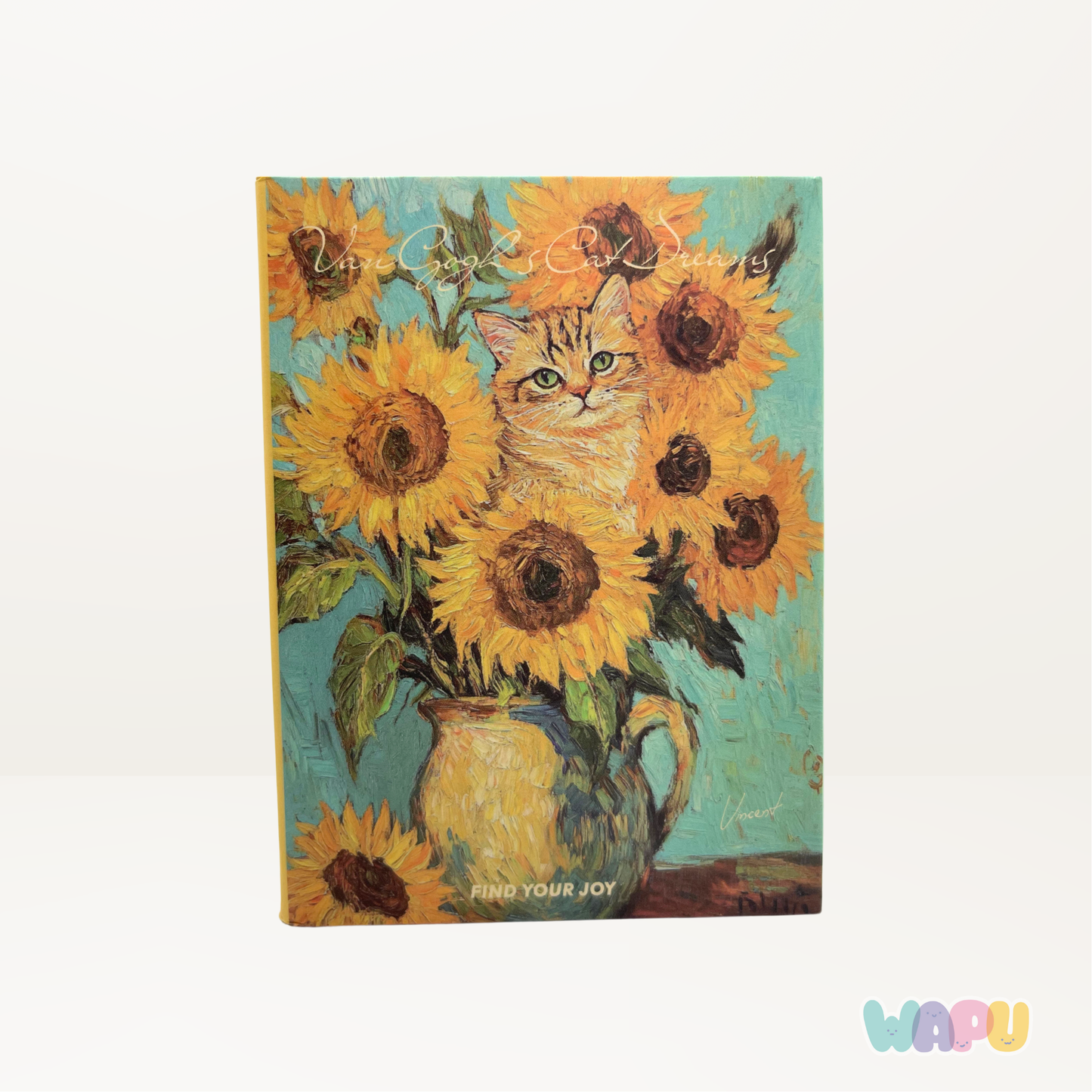 Libreta Gato Van Gogh
