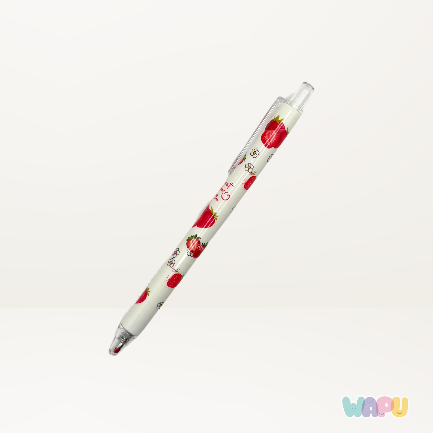 Pluma Fresas con Crema