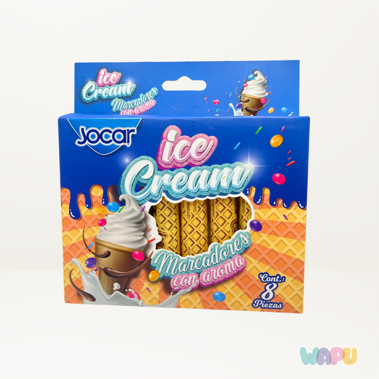 Set de Plumones Ice Cream