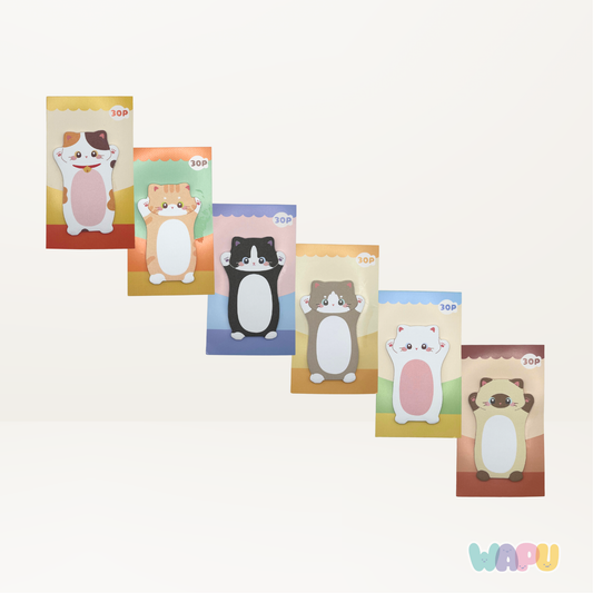 Notas Adhesivas Neko Cat