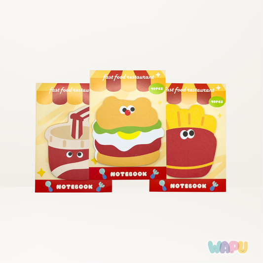 Notas Adhesivas Food Combo