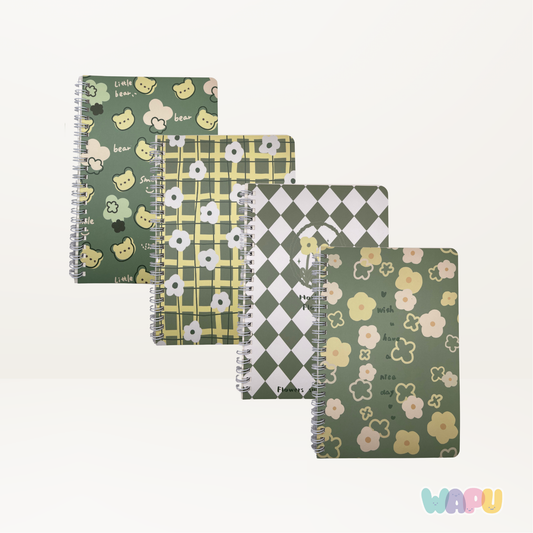 Libreta Green Kawaii