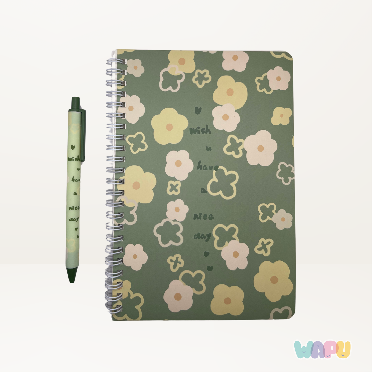 Libreta Green Kawaii