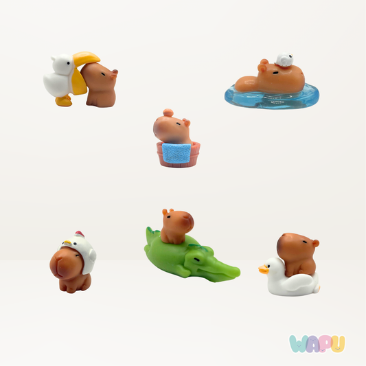 Figuras coleccionables Capybara