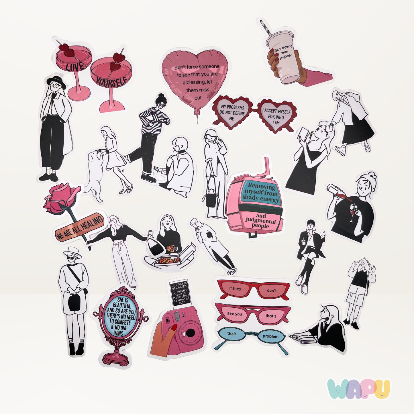 Stickers Self-love Club