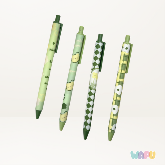 Plumas Green Kawaii