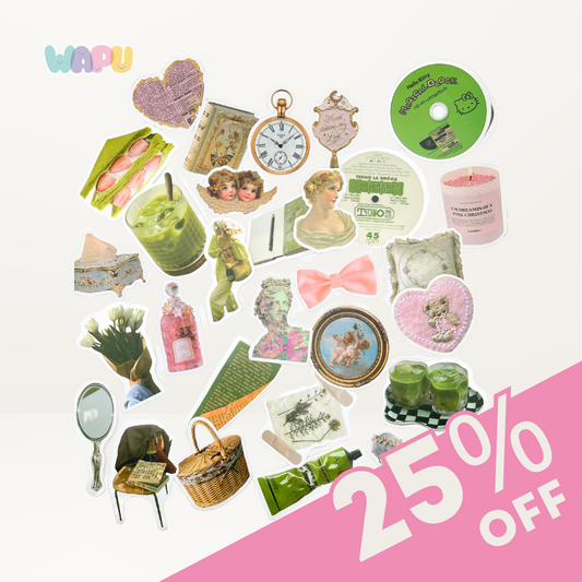 Stickers Romantic Green Nature