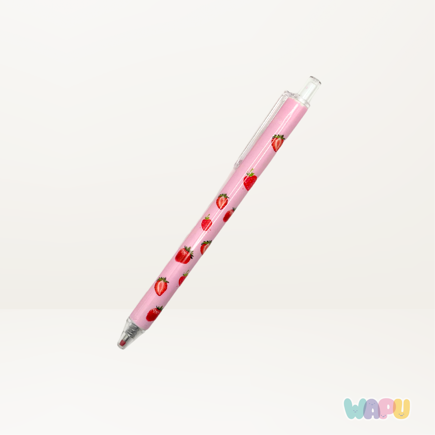 Pluma Fresas con Crema
