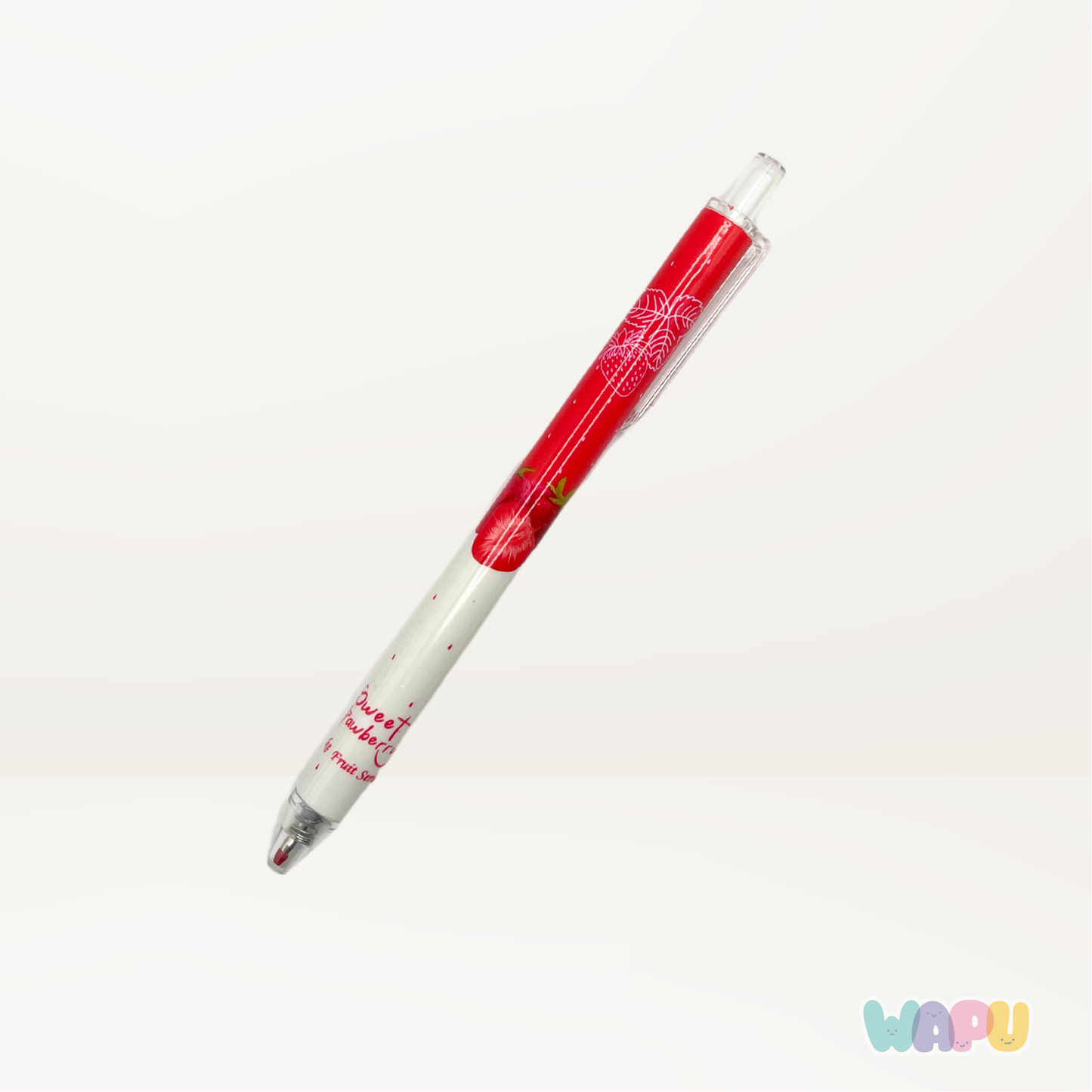 Pluma Fresas con Crema