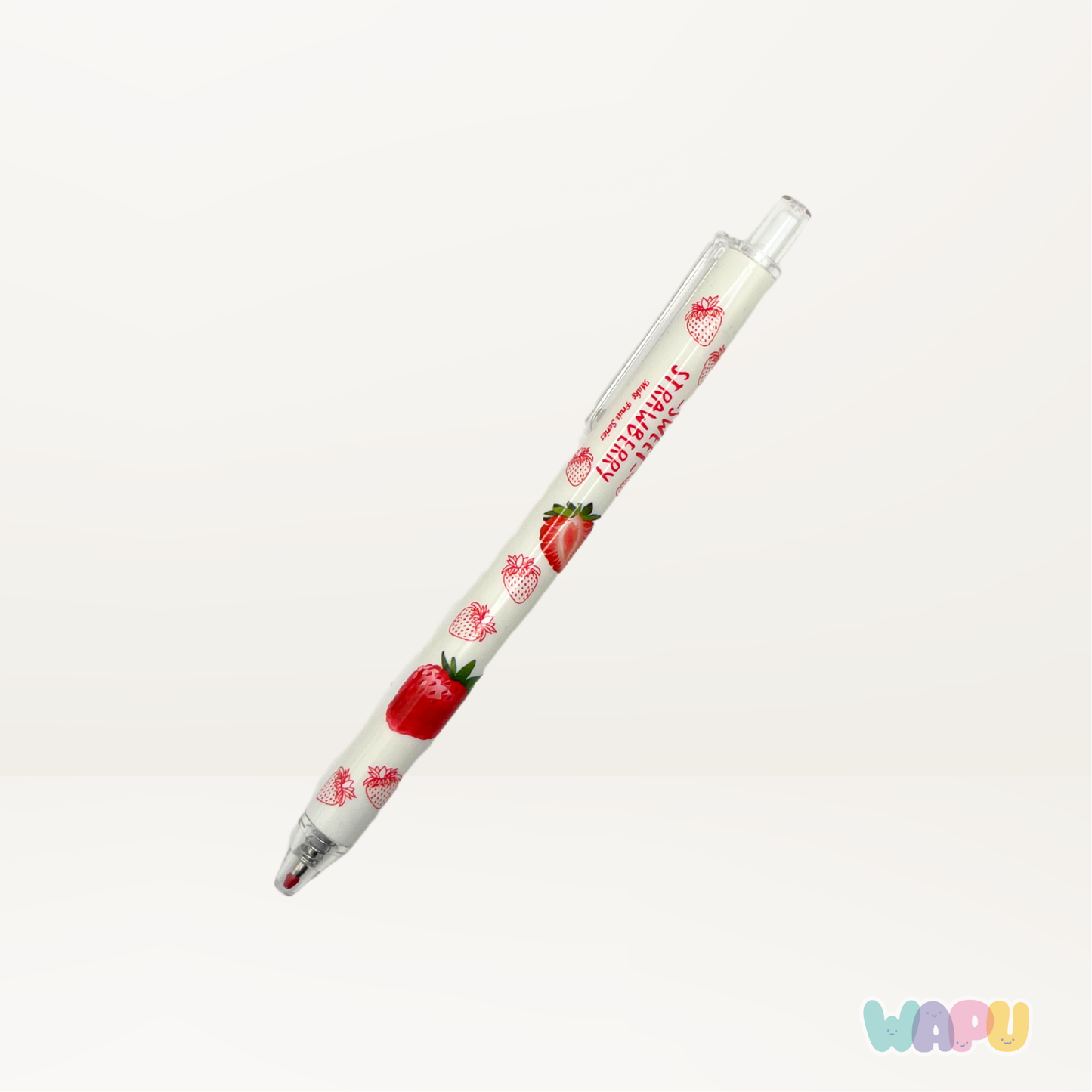Pluma Fresas con Crema
