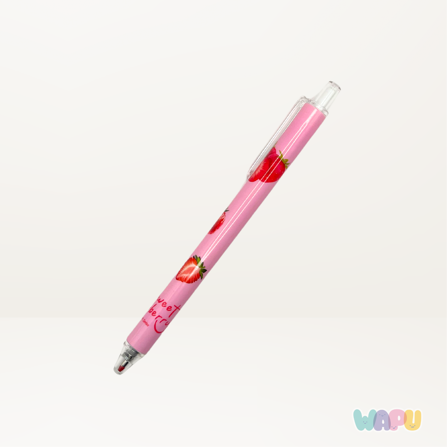 Pluma Fresas con Crema