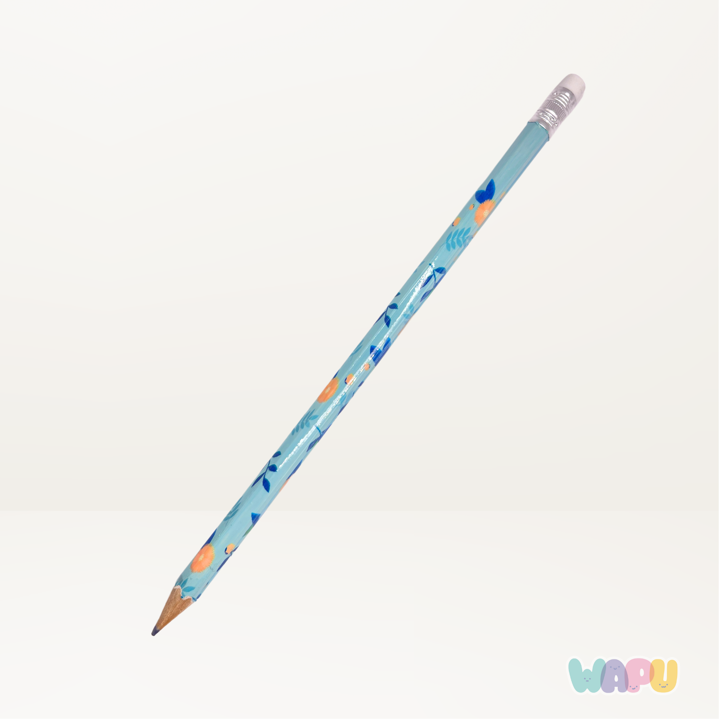 Lápiz Flor Aqua